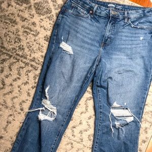 Old Navy OG Straight High Rise Jeans, Size 12